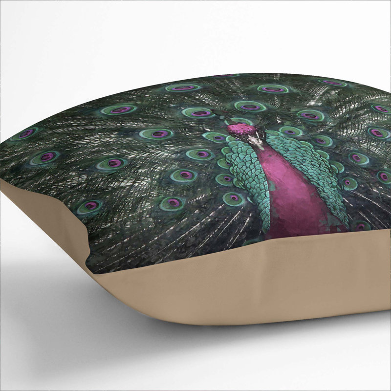 Square Cushion, 40cm H x 40cm W x 15cm D, Stone
