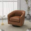 Bennett 73.1 Cm Wide Swivel Barrel Chair-1083094963