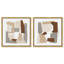 Broken Vase Set Abstract Canvas Print by Oliver Gal, Black Frame, 12 x 12-1967693776-1967693798