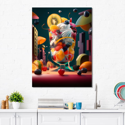 Kiyoko, mélange artistique de fruits frais IV