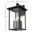 Marshall 9 Inch Outdoor Wall Sconce in Black