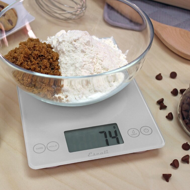 KitchenAid Digital Kitchen Food Scale, 11 Pound, White