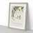 Cuckoo Bird In Flight by Ohara Koson - Single Picture Frame Print-66189927-66189928