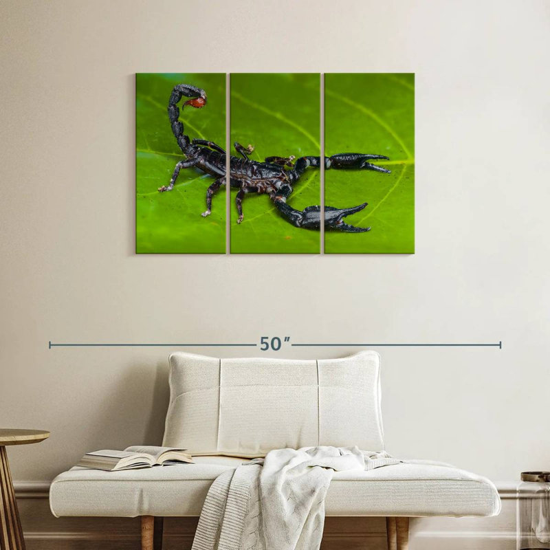 Forest Scorpion, 24" H x 38" W