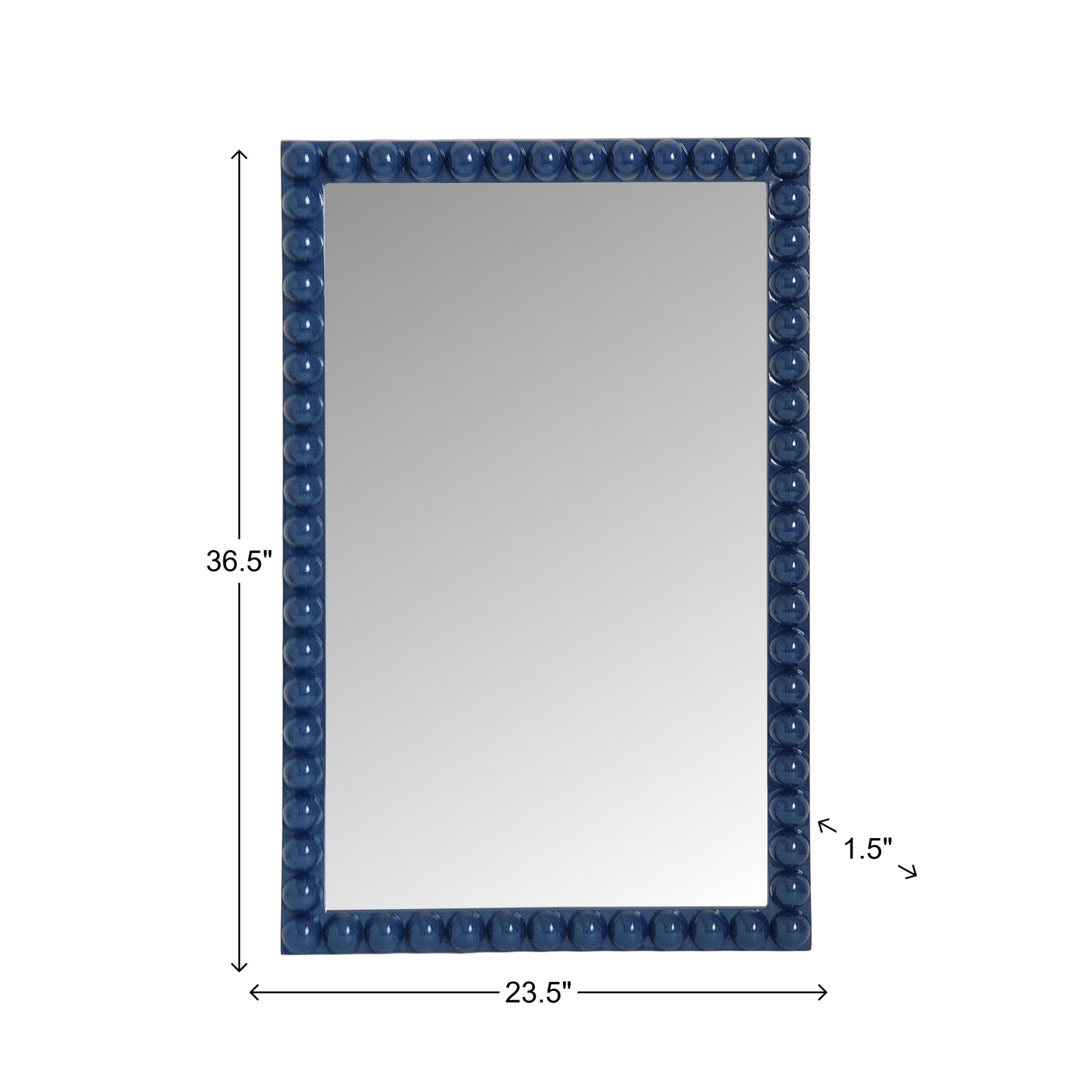 24" Mirror, Navy