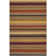 Striped Wool Hand Woven Area Rug