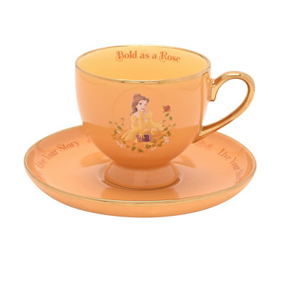 Disney Pastel Princess Tea Cup & Saucer Belle