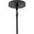 Rivera 4 - Light Glass and Steel Dimmable Round / Oval Chandelier