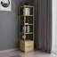 Lininger 169 cm H x 39 cm W Bookcase-69993479