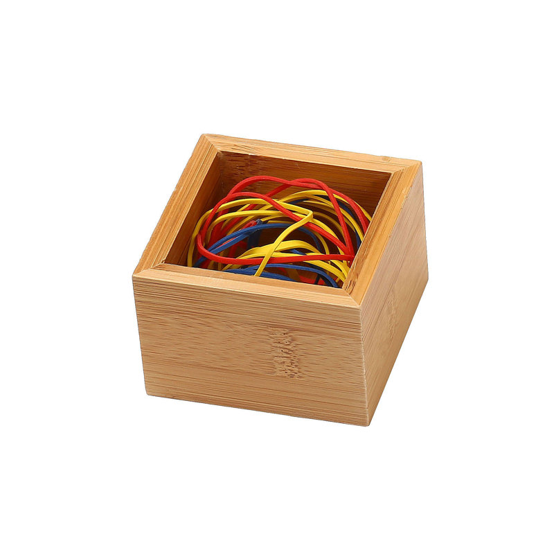 Bamboo 2"H x 3"W x 3"D Drawer Organizer