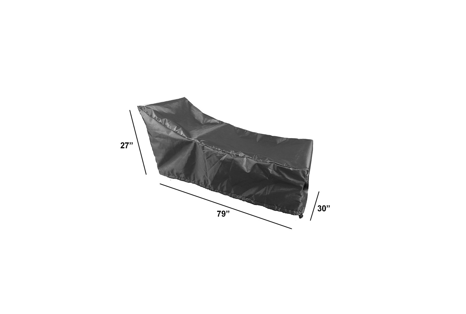 Almita Outdoor Patio Chaise Lounge Cover