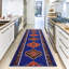 Tapis bleu marine Southwestern-1006952250