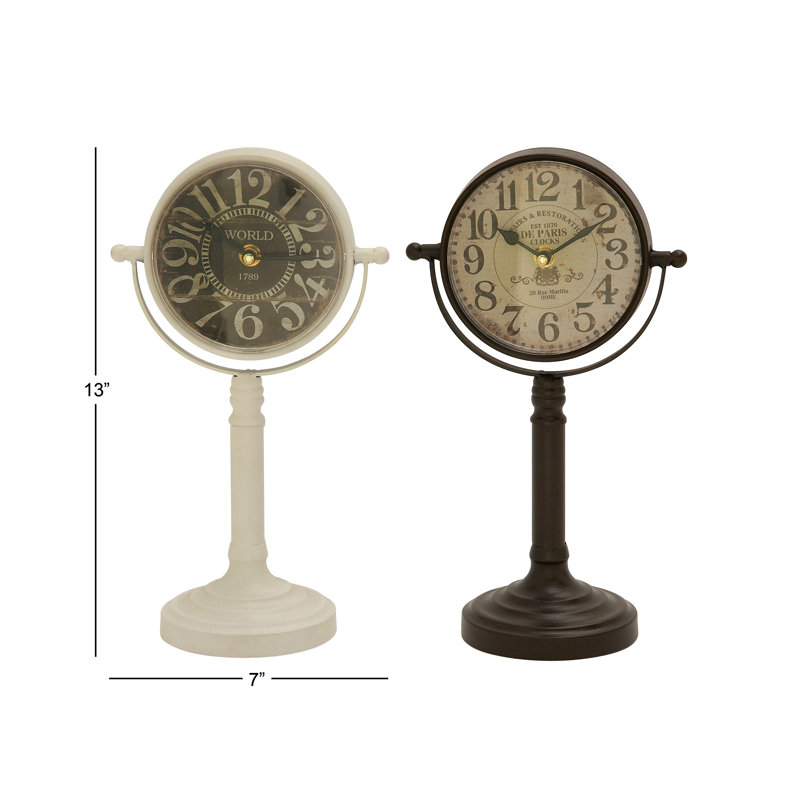 Horloge de table