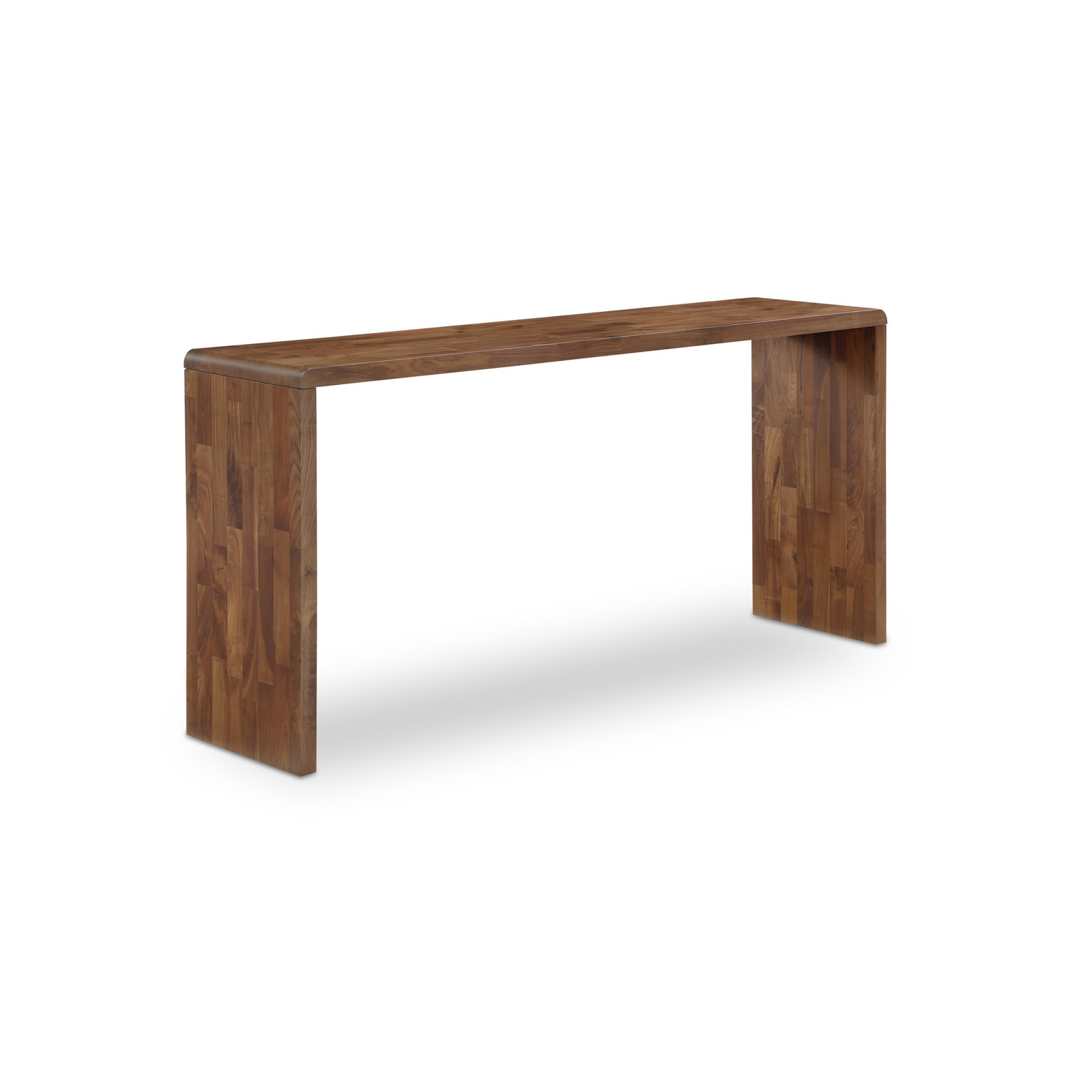 Carrie Counter Table Walnut, Dark Brown