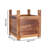 Gautreaux Handmade Wood Elevated Planter-1873144112