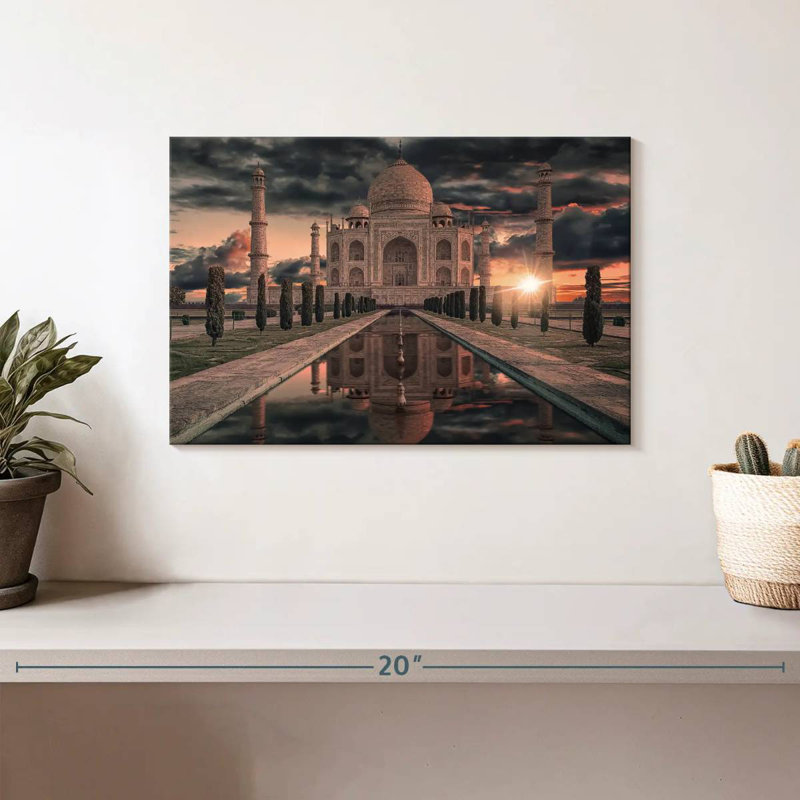 Taj Mahal à couper le souffle Adella, H 8 po x l 12 po