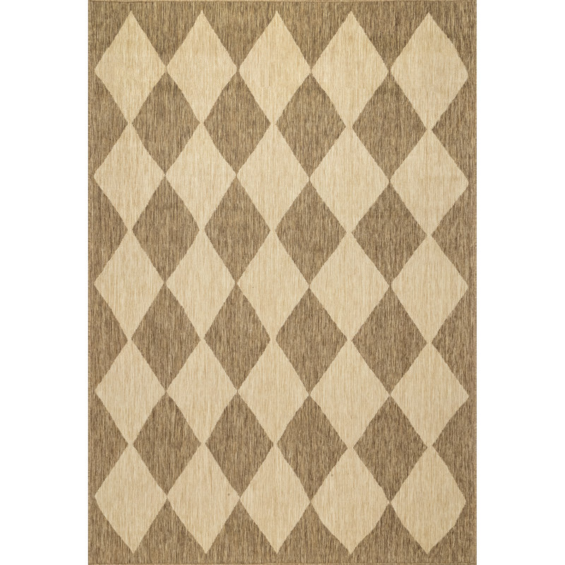 Tapis intérieur / extérieur Cape Trellis, Rectangle 9 pi 6 po x 12 pi