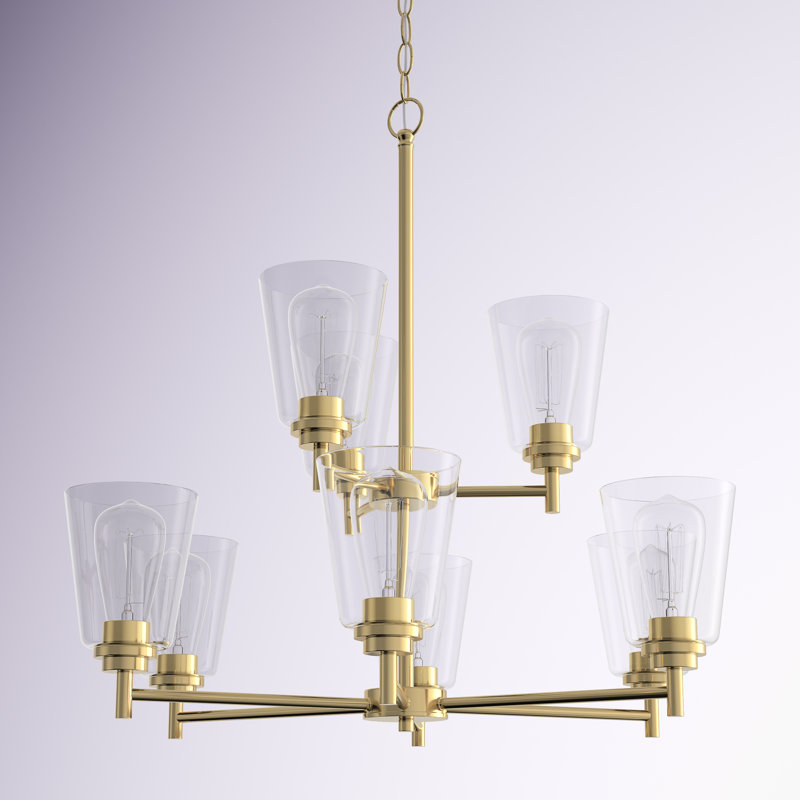 Lustre 9 lumières Gideon