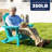HDPE Foldable Steel Adirondack Chair-2133841915