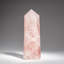 Genuine Rose Quartz Polished Point from Brazil (1.7 lbs)