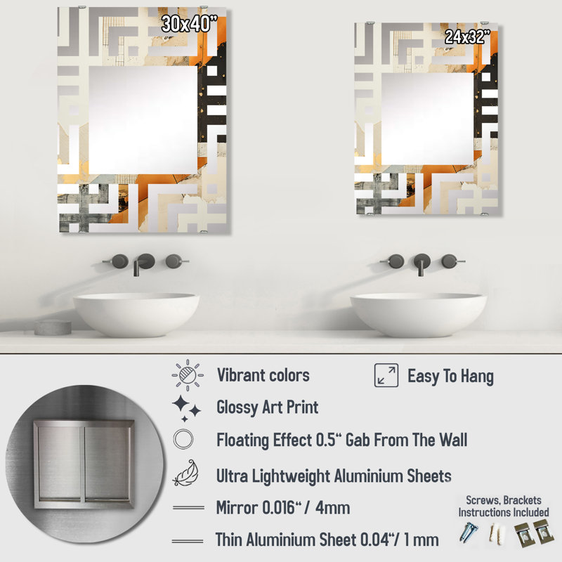 Miroir Nevells, 32 po x 24 po