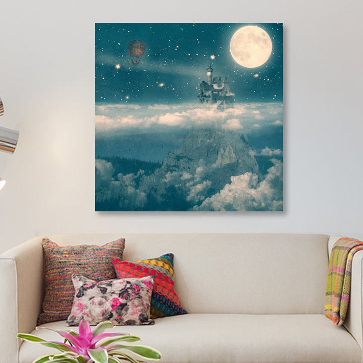 «The Way Home», impression sur toile tendue, H 12 po x l 12 po x P 1,5 po, Toile tendue, Pas de tapis