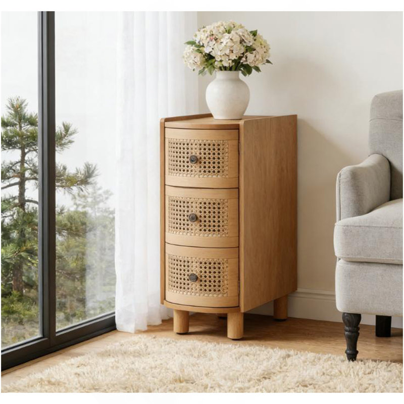 Table de chevet en bois, table de bout, table d'appoint