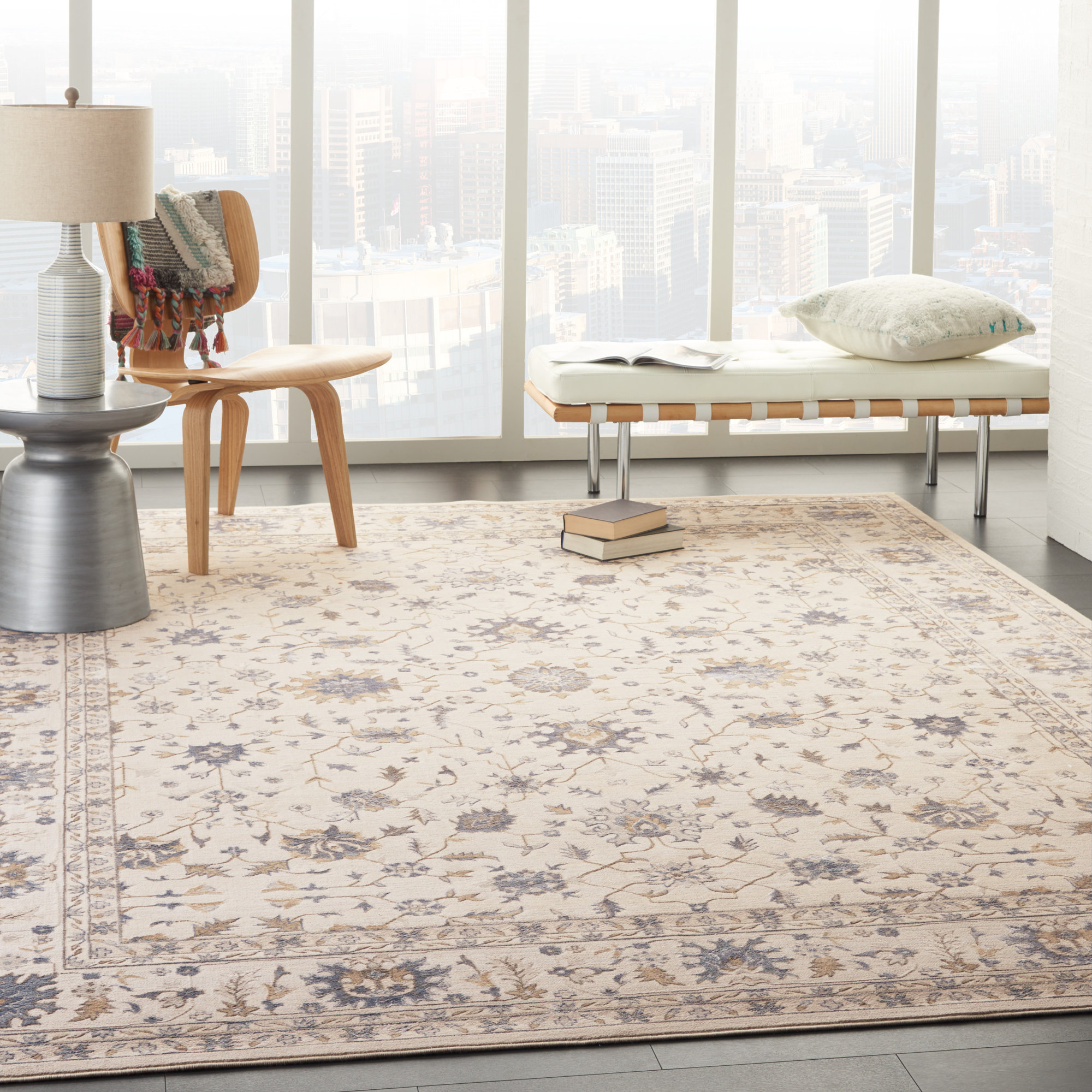 Conway Ivory Rug, Rectangle 7'10" x 10'6"