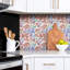 Vargo 50 x 100 cm PVC Tile in Red
