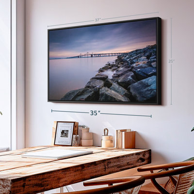 Chesapeake Bay Bridge Evening Canvas Print