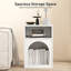 40cm W Manufactured Wood Bedside Table