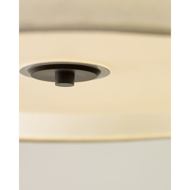 Cordtlandt 3 - Light Unique / Statement Cone Pendant by Alexa Hampton, Aged Iron, 87.5'' H x 18'' W x 18'' D, 3 Light