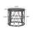Abagaile Round Wicker/Rattan Outdoor Side Table-69443523