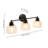 3-Light Dimmable Bowl Grid Glass Bathroom Vanity Light-2060722905
