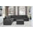 Akshada Upholstered U-Shaped Sectional Reversible-504883197