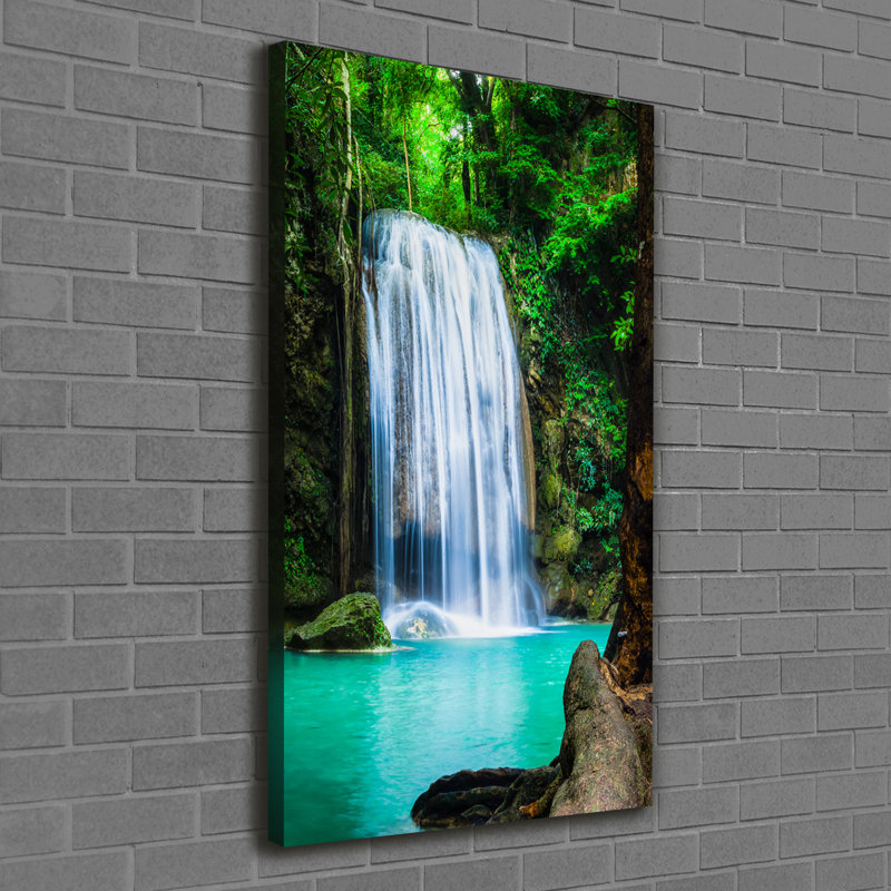 Waterfall - Wrapped Canvas Print