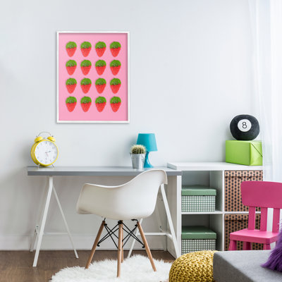 Giclée à la fraise gélifiée giclée, conception par Lish Creative