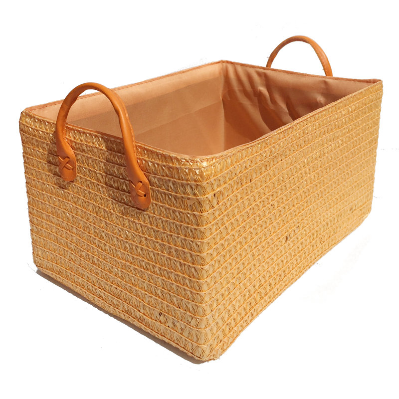 WFX Utility Aerie Fabric Decorative Basket, 14cm H x 26cm W x 17cm D, Purple