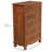 Bedroom Storage Cabinet with 5 Drawers-614741058
