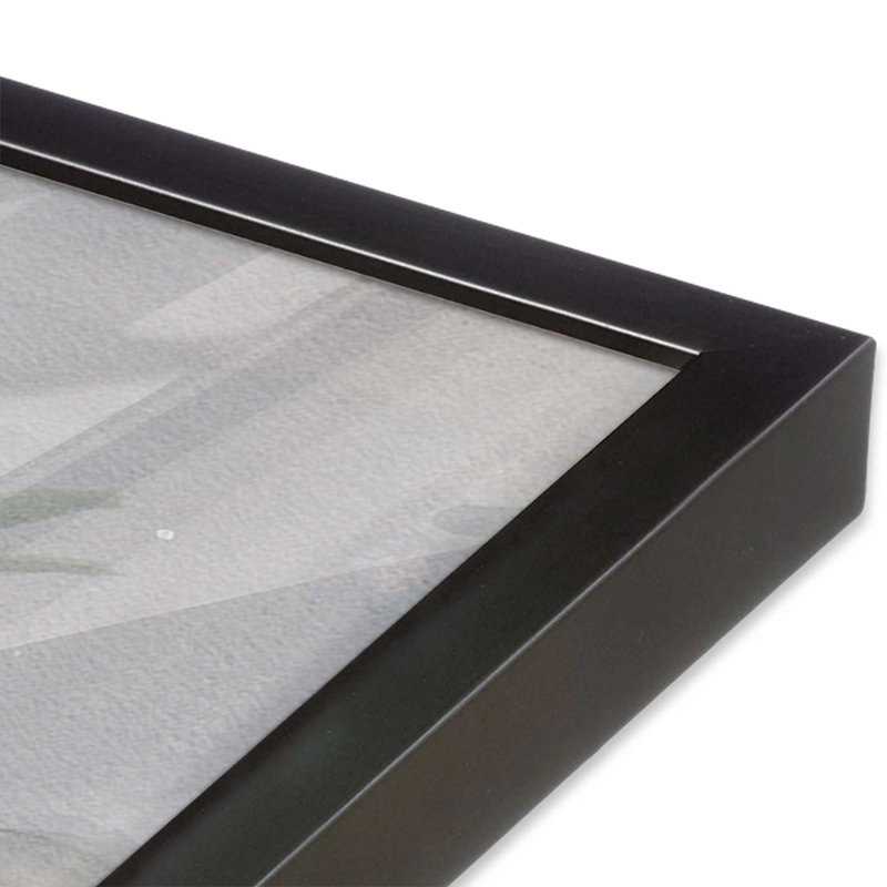 Récolte de fleurs, H 12 po x l 12 po x P 1,25 po, Cadre photo en zinc patiné