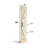 80''H Embossing Knotty Pine Wood Bi- Fold Barn Door With Hardware Kit-97865906-97865903