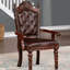 Mobilier de salle à manger en bois de cerisier brun traditionnel 2 pièces