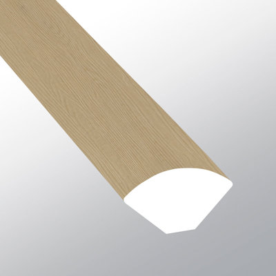 0.75 in. T x 94 in. L x 0.63 in. W Luxury Vinyl Flooring Trim Quarter Round