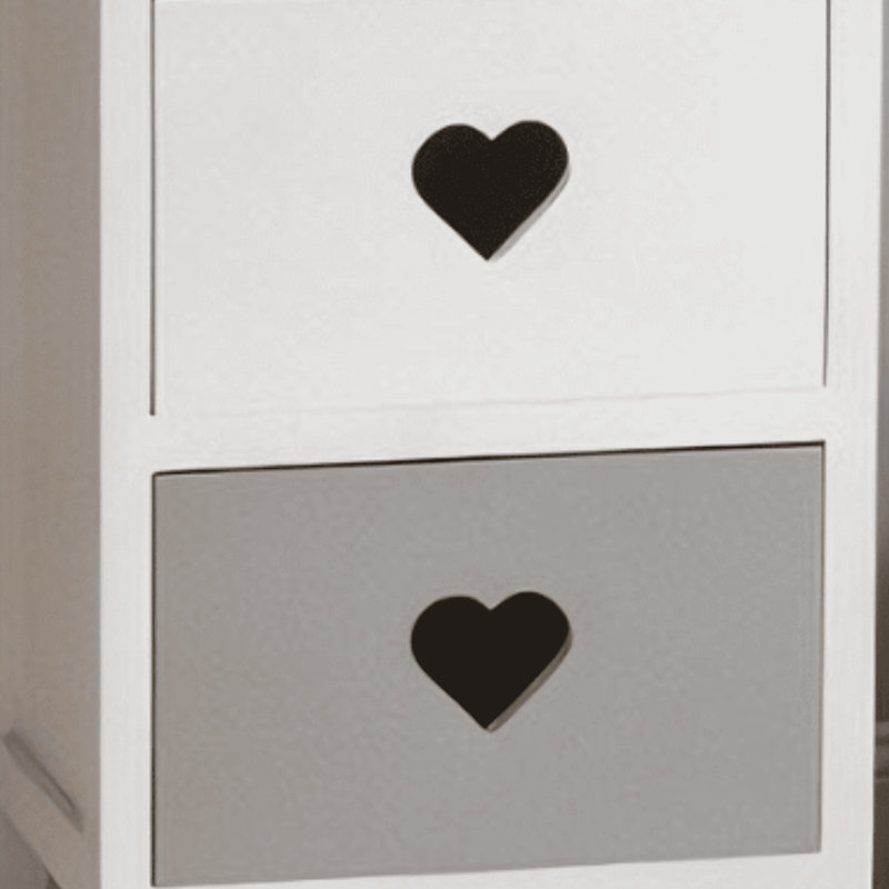 Heartswood Assembled 4 Drawer Tall Storage Chest