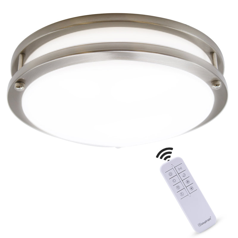 Alcivar Plastic LED Flush Mount