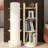 White Modern pvc Standard Bookcase-118728580