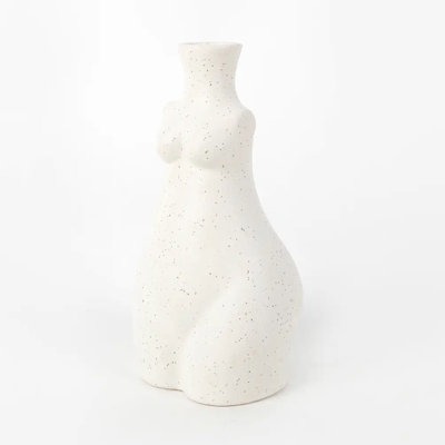 8.625"h Ceramic Vase