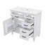 Meuble-lavabo 36 po avec lavabo, meuble-lavabo simple 36 po, meuble-lavabo 36 avec comptoir, 2 tiroirs rabattables, tablette réglable-1610820353