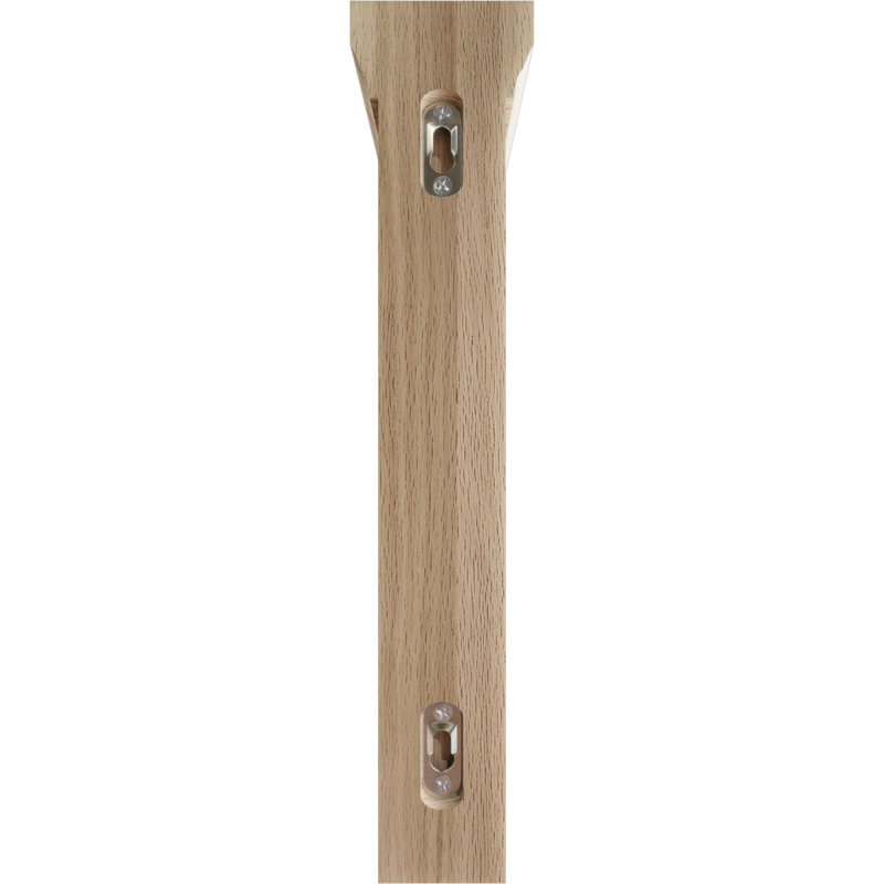 Gomez Wood Bracket, Red Oak, 12" H x 2.5" W x 8" D