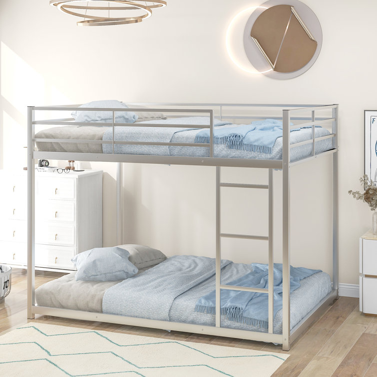 Full Over Full Standard Bunk Bed by Modern Luxe Furniture Modern Luxe Furniture Bed Frame Color: Silver